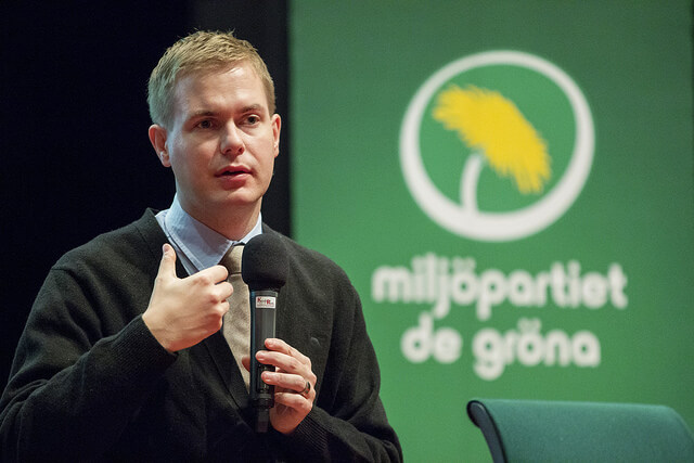 Gustav Fridolin avgår som språkrör