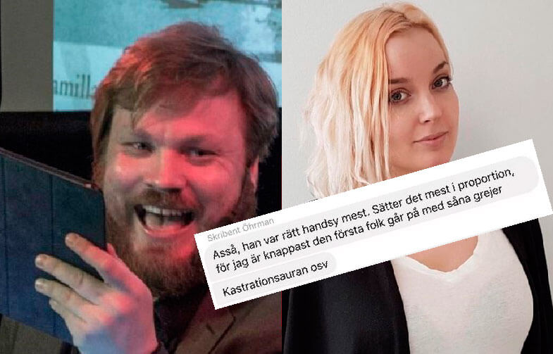 BEVIS: Hemliga samtalet avslöjar Klenells sexattack – ”Han är en literal rapist”