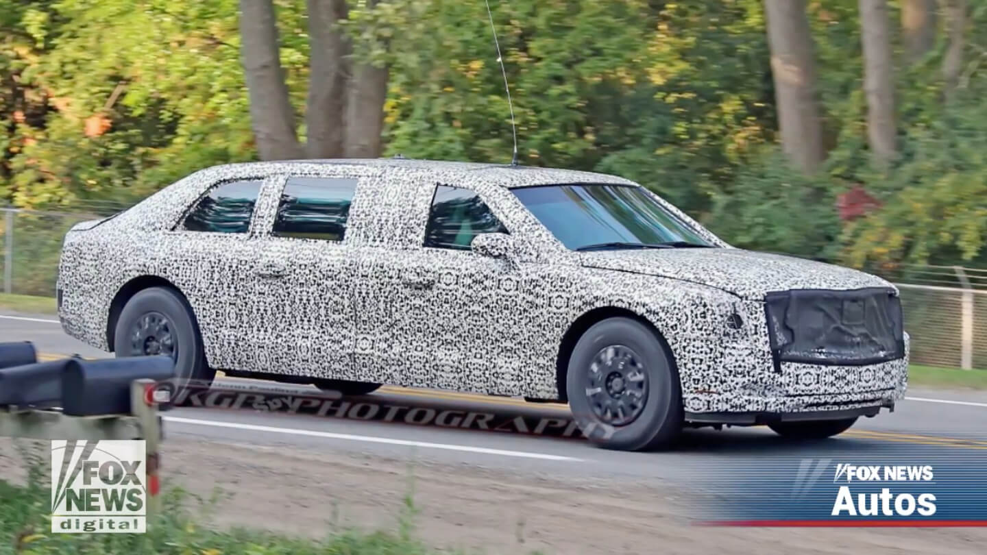 Här är Donald Trumps nya Secret Service-limousin