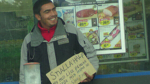 FI-medlem till attack mot regeringens tiggeripolitik