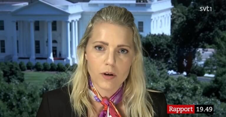 Kritiserad USA-korrespondent på SVT får pris för ’tydlig och begriplig bevakning av vår omvärld’