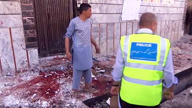 Minst 57 döda i IS-attack i Kabul