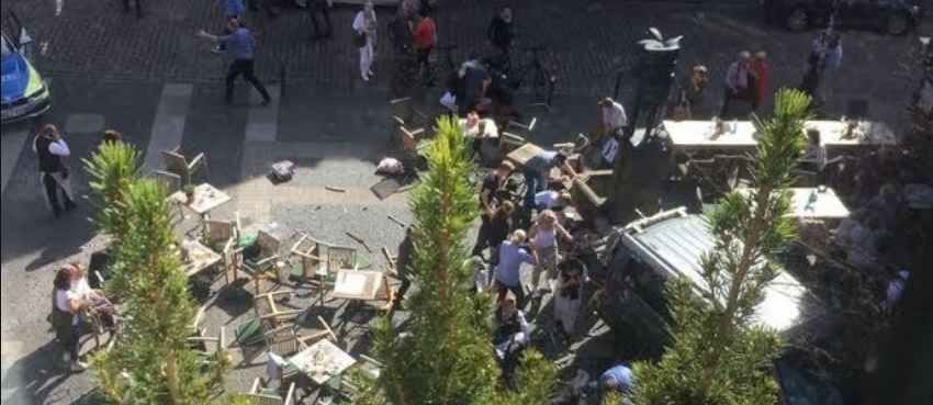 Skåpbilsattack i Tyskland – flera döda