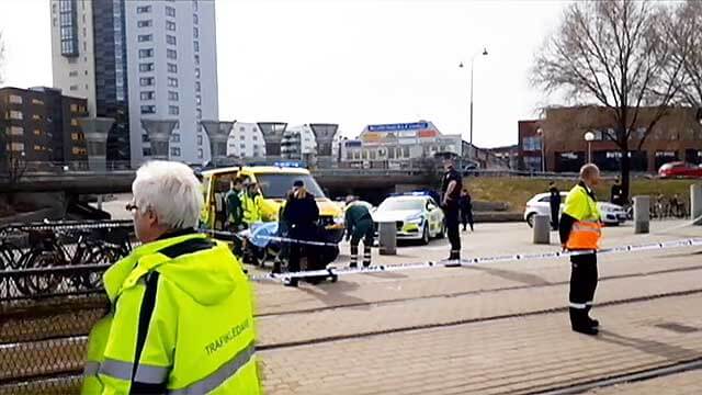Väpnad uppgörelse i Göteborg – tre personer gripna