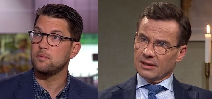 Åkesson och Kristersson i duell om invandringspolitiken