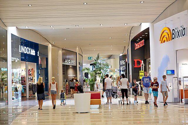 Storbråk på köpcentrum i Växjö