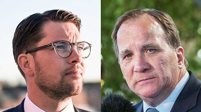 Åkesson och Löfven möts i sin första partiledarduell