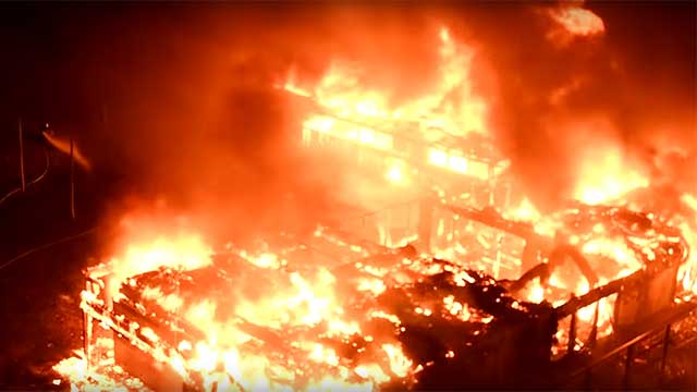 Förskola i Malmö brann ned till grunden – utreds som grov mordbrand