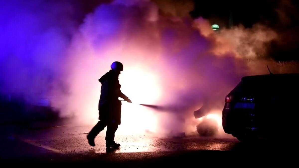 Våg av bilbränder i Skåne