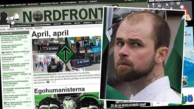 Nordfronts ansvarige utgivare åtalas för över hundra fall av hets mot folkgrupp