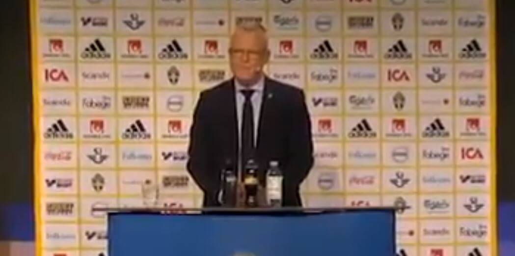 Presskonferens efter VM-trupputtagningen inleddes med fråga om mångfald