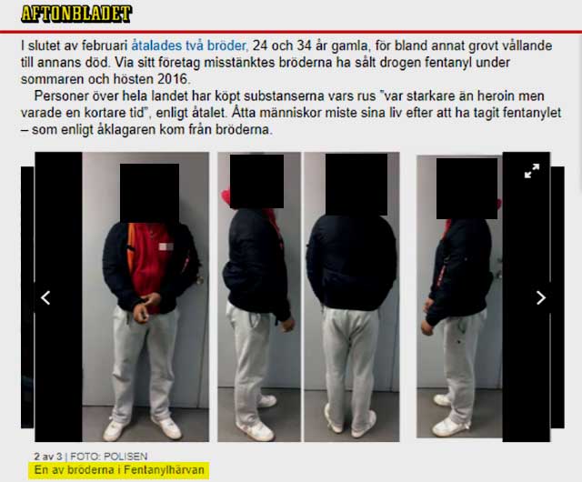 Pressetiskt haveri på Aftonbladet – hänger ut fel person med bild i artikel om dödsknarkshärva