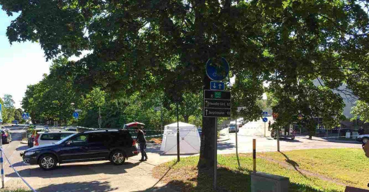 Man avrättad i Hässelby – stor polisinsats pågår
