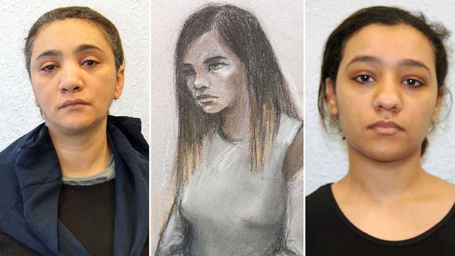 Terrorkvartett i Storbritannien bestående av enbart kvinnor döms till fängelse