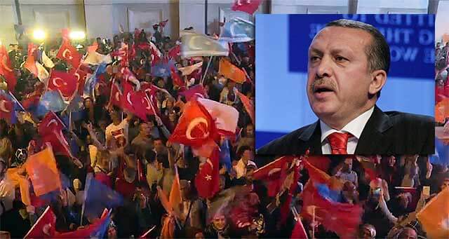 Framgångar för Erdogan och hans islamistparti i turkiska valet