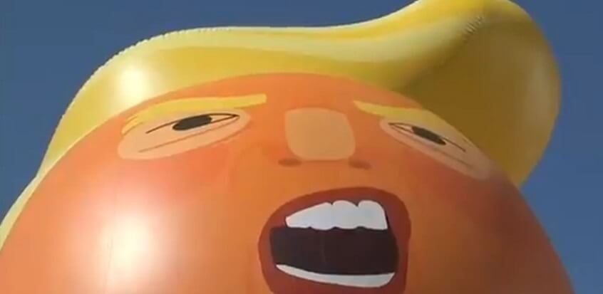 Baby Trump och Baby Khan – London förbereder sig för politisk ballongfight