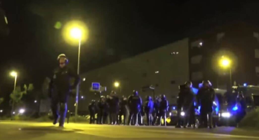 Upplopp i fransk stad för femte natten i rad