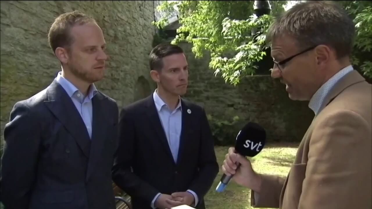 Nya uppstickarpartiernas ledare intervjuades i Almedalen