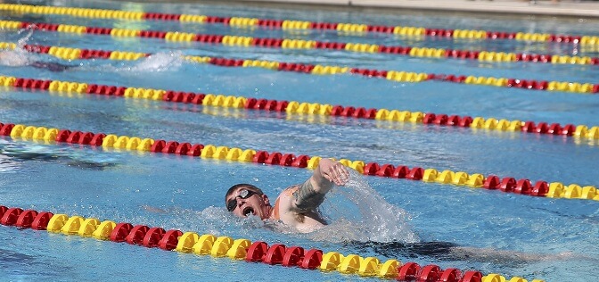 Simklubb vidtog säkerhetsåtgärder för tävling i Malmö