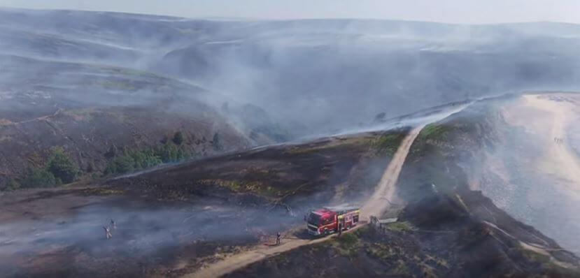 Mångmiljonnota väntar för den internationella brandhjälpen