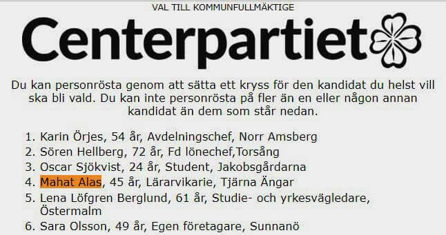 Smugglade 38 kilo knark till Sverige – nu kandiderar han för Centerpartiet