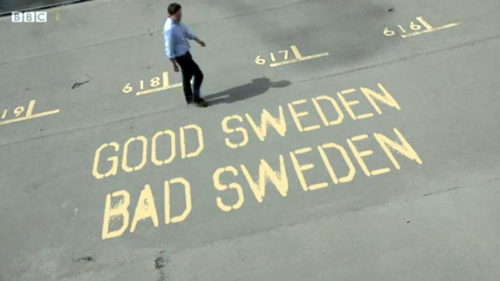 Good Sweden, Bad Sweden – Sverigebilden i fokus i brittiska BBC:s nyhetsmagasin