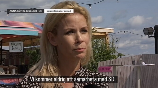 Alliansen i Stockholm stänger dörren för SD – samarbetar hellre med S och MP