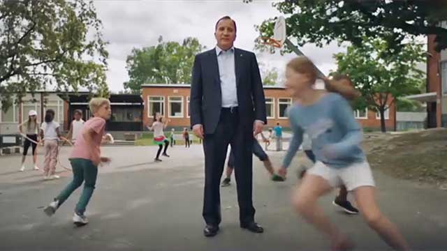 S ville dölja segregation i valfilm från förort – tog med blonda blåögda barn som statister