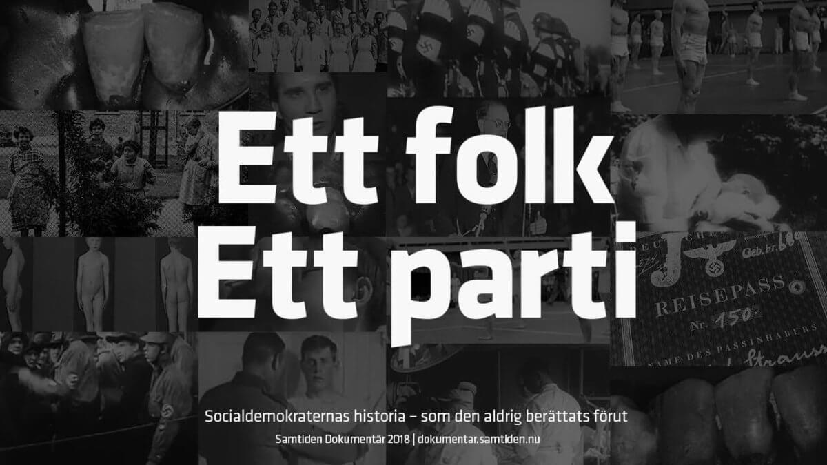 Dokumentär om socialdemokraternas mörka historia