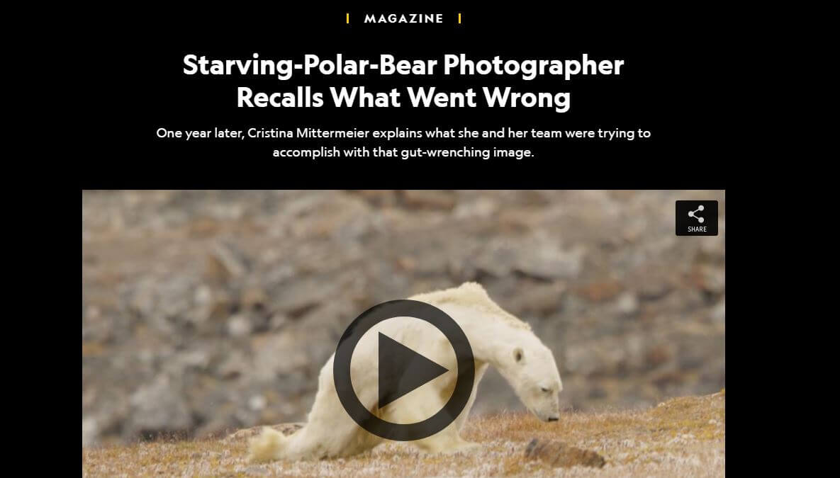 Fake news: SVT spred vidare falsk nyhet om klimatförändringarna – nu pudlar National Geographic