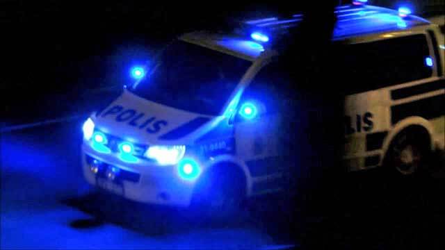 Polis knivhöggs av tjuv i Växjö