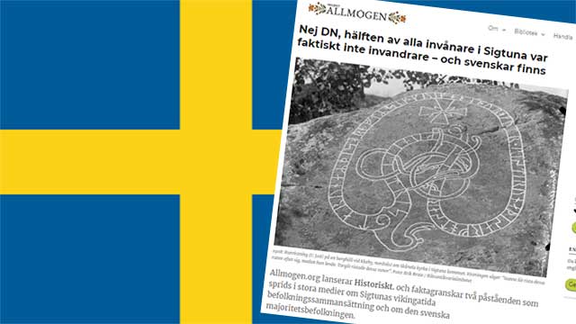 DN publicerar fake news: hälften av invånarna i Sigtuna var inte invandrare