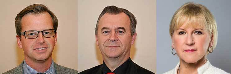 Svenska ministrar storskolkar från EU-möten