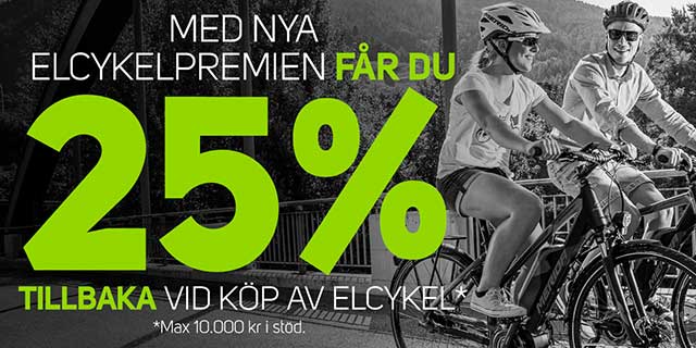 Omfattande fusk med regeringens elcykelpremie