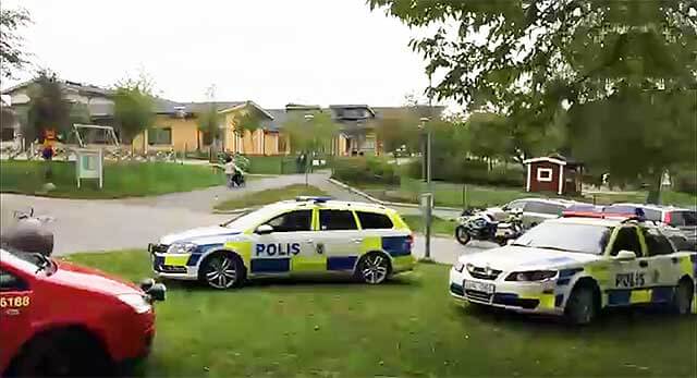 Knivslagsmål på mellanstadieskola i Jönköping – en elev gripen