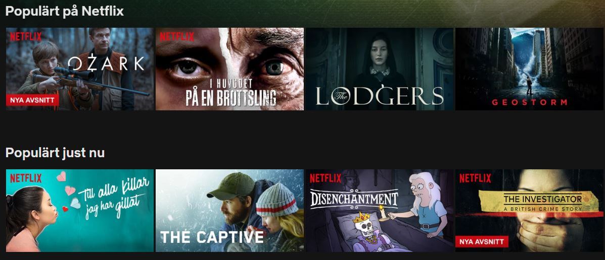 EU kräver att en tredjedel av Netflix innehåll produceras i Europa