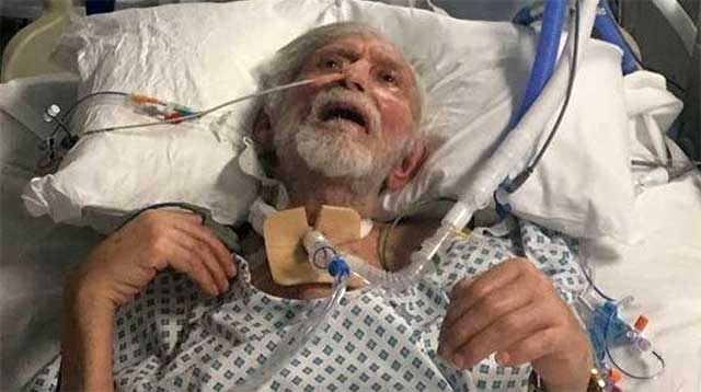 Bröt ryggen på 82-årig cancersjuk och flydde skrattande – nyhet om brutala överfallet viral i sociala medier