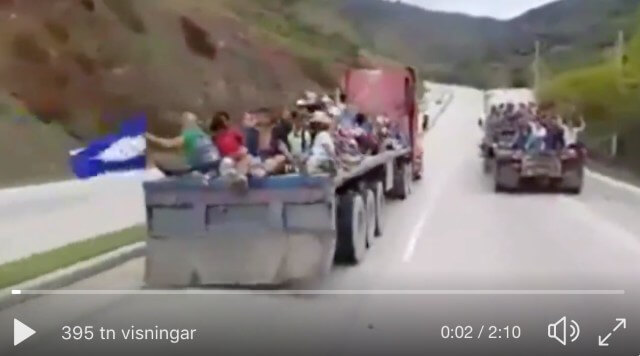 Trump om migrantkaravanen: ”Det är en invasion och vår militär väntar på er”