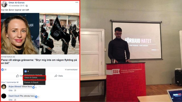 Efter Samhällsnytts avslöjande: S uppmanar Omar Al-Ganas att avgå