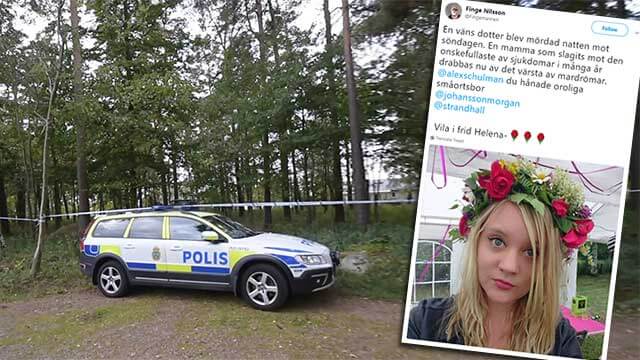 Ung kvinna hittad mördad utomhus i Bromölla – 18 årig man anhållen