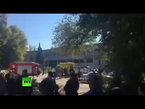 Explosion på skola på Krim – minst 17 döda