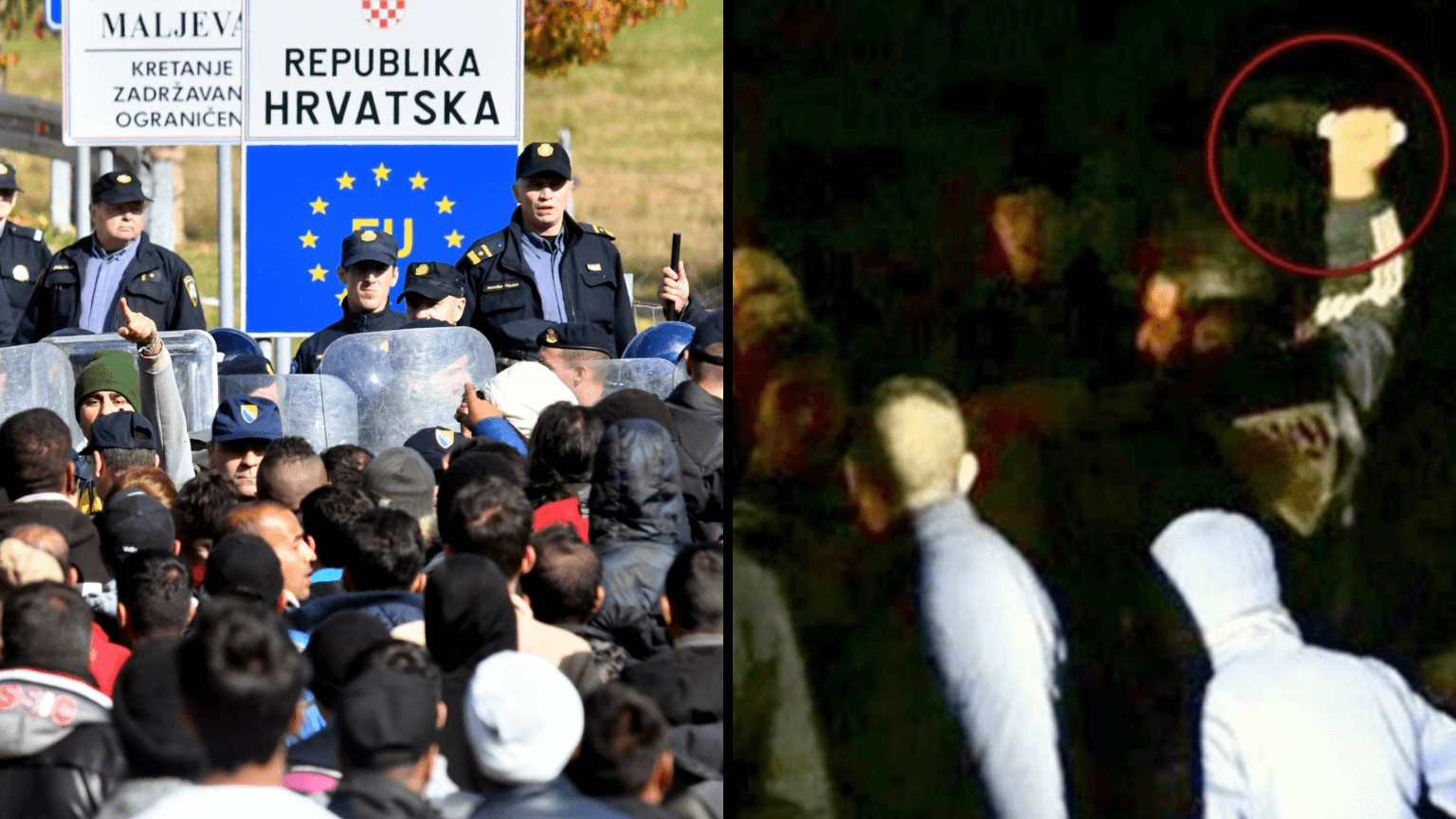 Över 20 000 migranter på väg in i Europa: ”vill till Skandinavien”