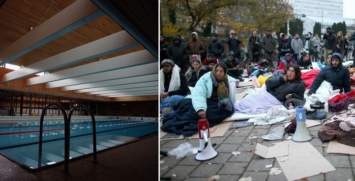 Tiggare fick duscha tillsammans med barn under simskolan i Vällingby: ”Vi är en multikulturell anläggning”