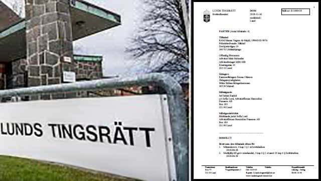 Fyra dömda för kidnappning och grov misshandel i Lund