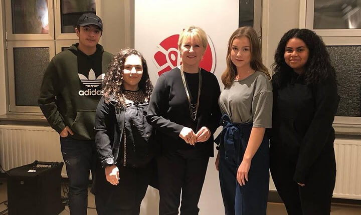 Margot Wallström föreläste hos skandalomsusade SSU Malmö