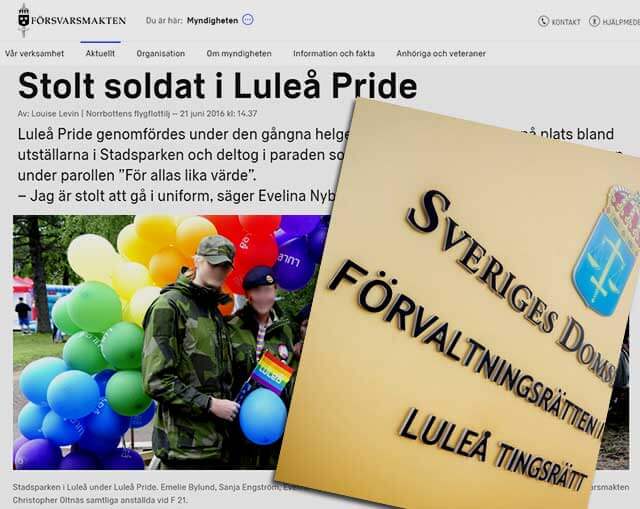 Kvinnlig pedofil var man som bytt kön och Försvarsmaktens representant på Pride