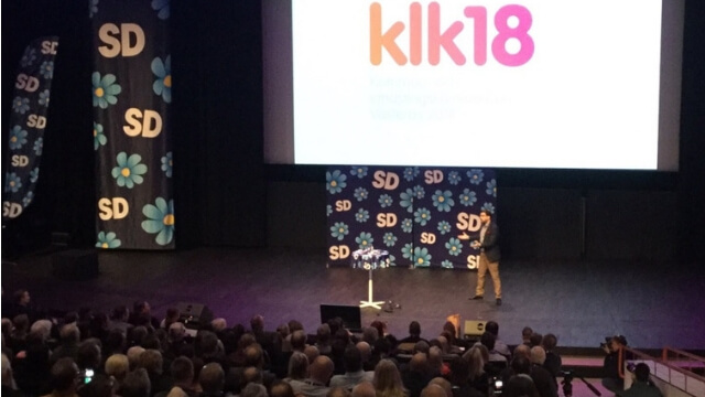 Åkesson räknar med ett konservativt block: ”Så är utvecklingen”