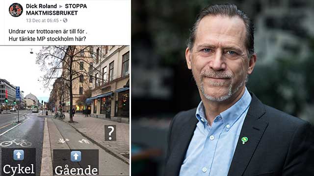 Miljöpartiets stadsplanering får kritik på sociala medier