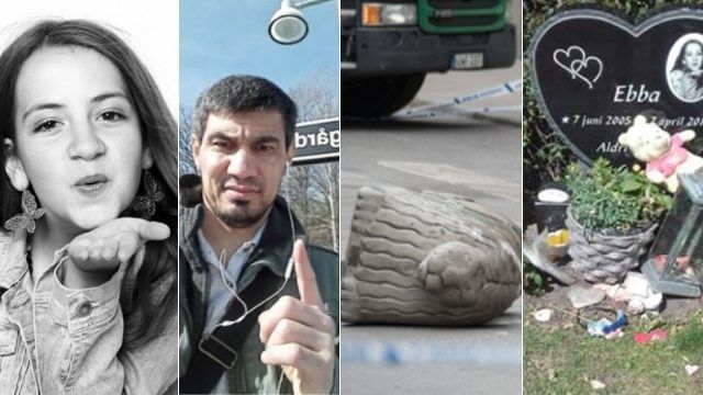 Utvisningsdömd fortsätter förstöra vid terrormördade Ebbas grav – spottade på pappan