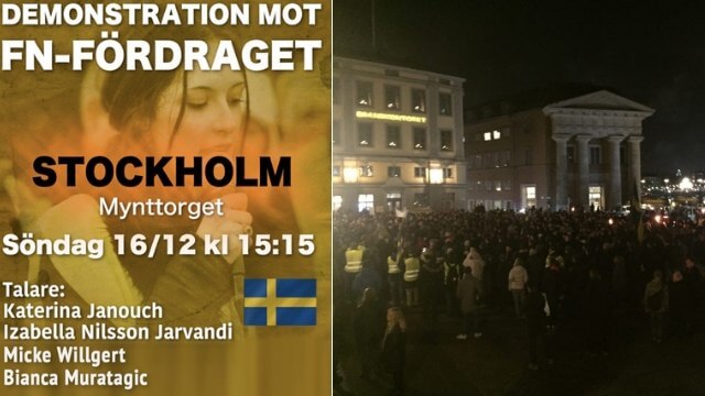 Janouch samlar demonstration på söndag: ”Vi protesterar mot makteliten som förstör Sverige”